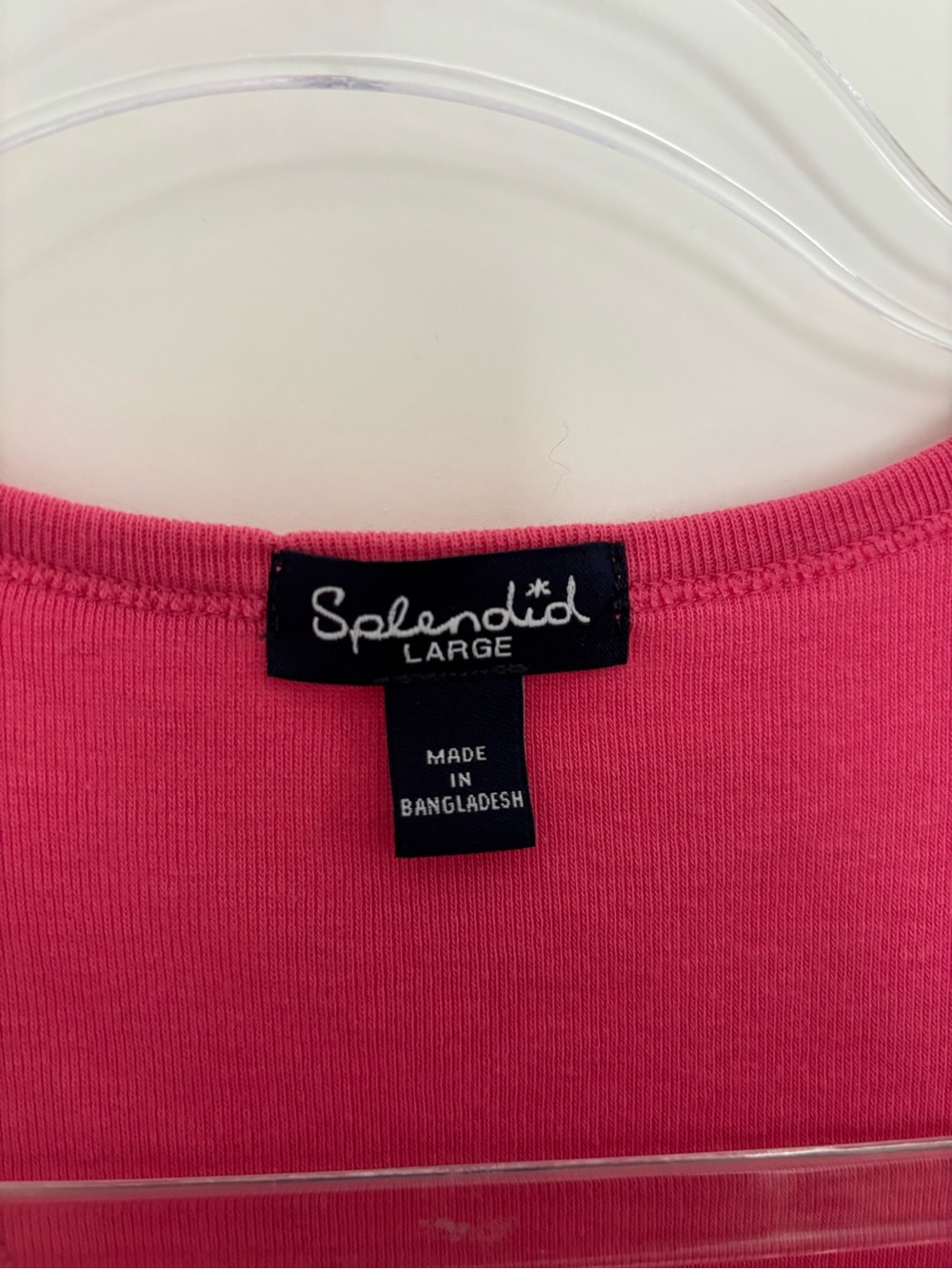 Splendid - Pink Racerback Tank - Picture 3 of 4